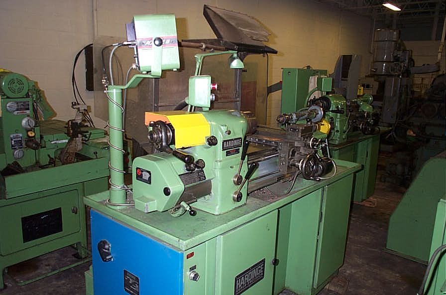 Hardinge Precision & Second Operation Lathe HLV-H-EM 1989 Hardinge Precision & Second Operation Lathe HLV-H-EM 1989