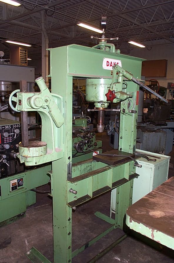 Dake Hydraulic Press 50 Ton Model 50H