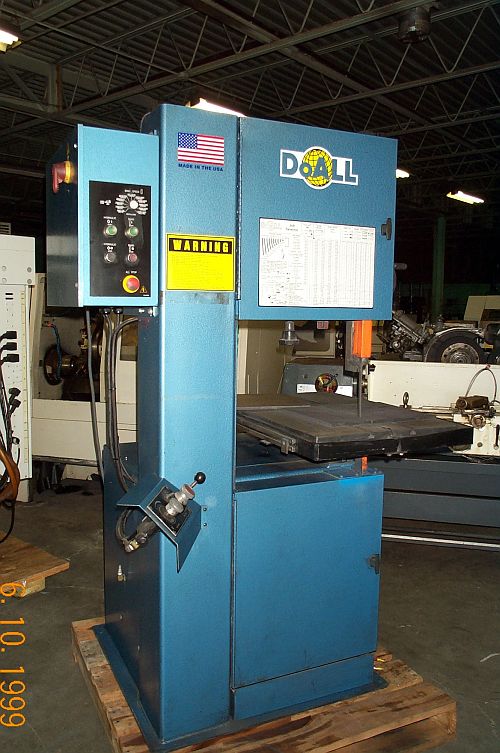 Do All Vertical Band Saw 20in Model 2012H