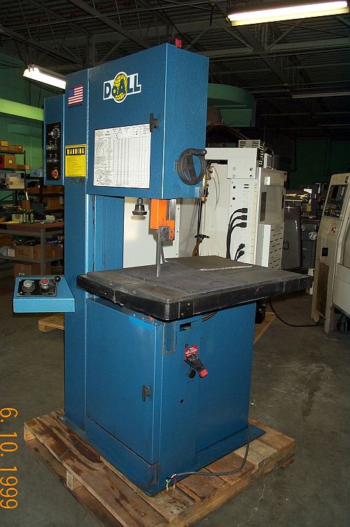 Do All Vertical Band Saw 20in Model 2012H